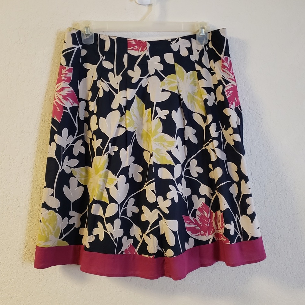 Merona  A Line 100% Cotton Skirt Size 12